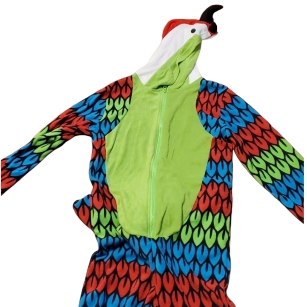 Just Love Adult Rooster Parrot Pajama hoodie Chicken size S